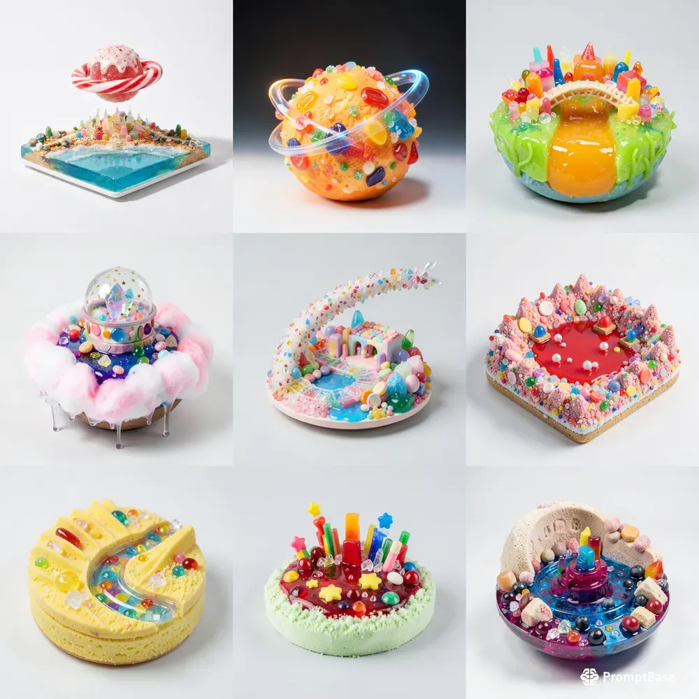 Candy Planet Dioramas