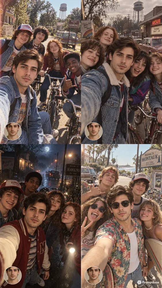 Stranger Things Selfie Vibes