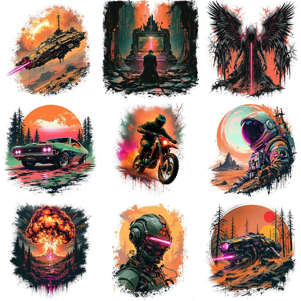 Design Tshirt Postapocalyptic Vibes