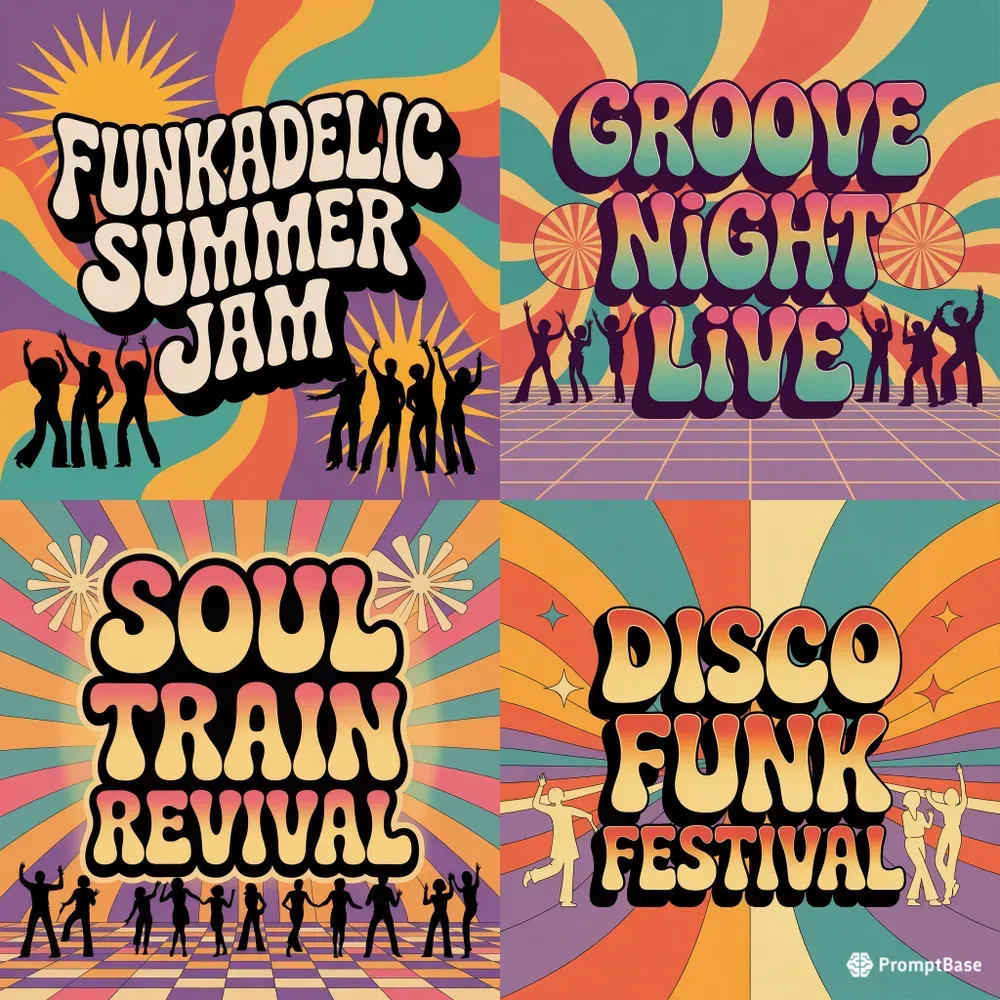 1970s Funk Event Poster Generator