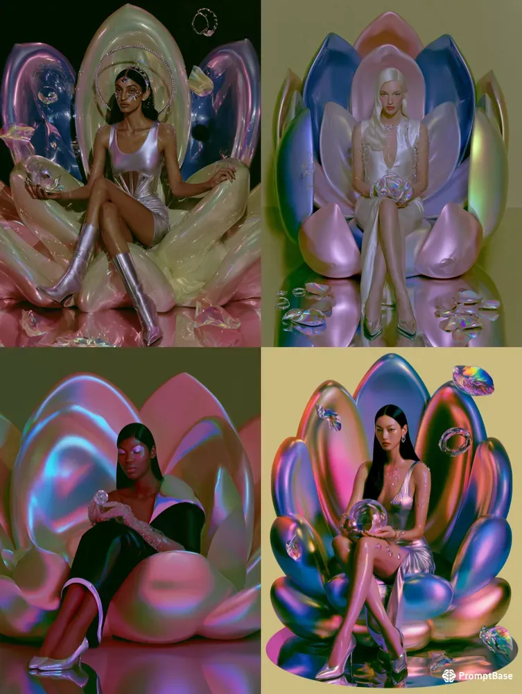 Sacred Chrome Lotus Sanctuaries