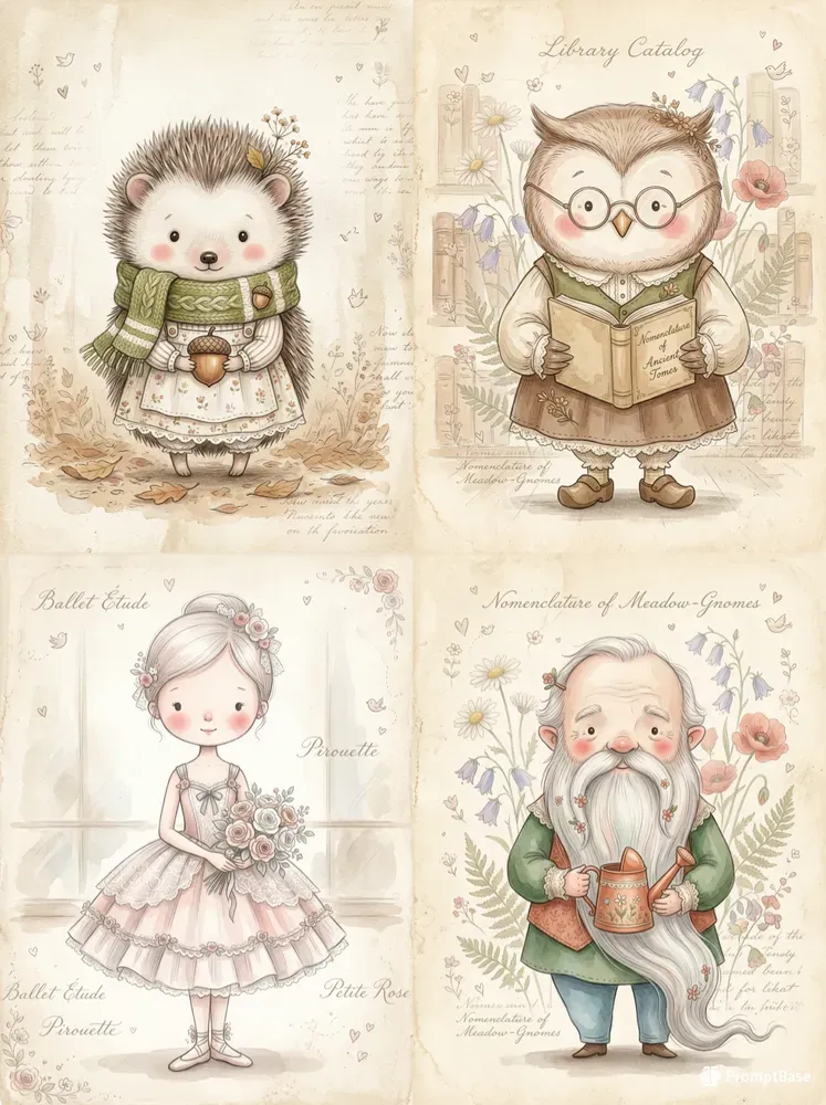 Cute Character Templates