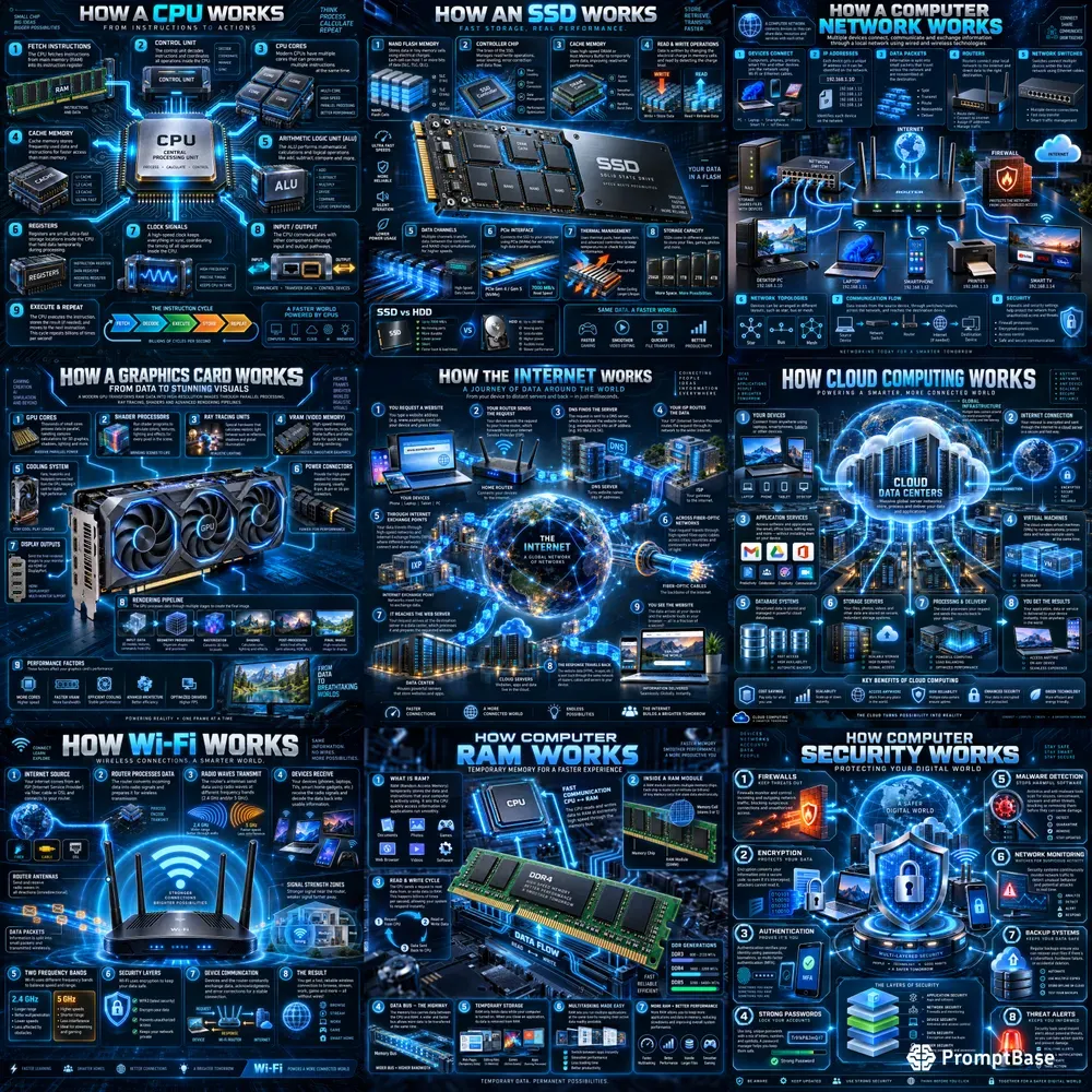 Ultimate Tech Infographic Blueprints