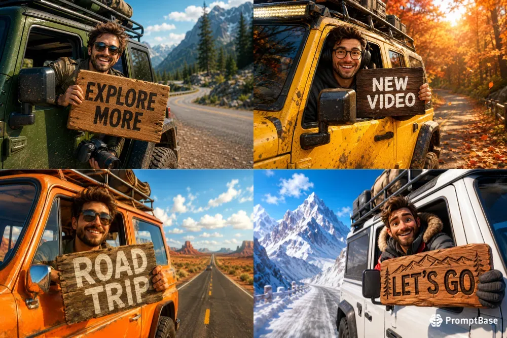 3D Travel Thumbnail Generator
