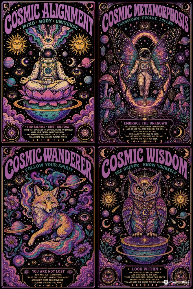 Psychedelic Cosmic Minds