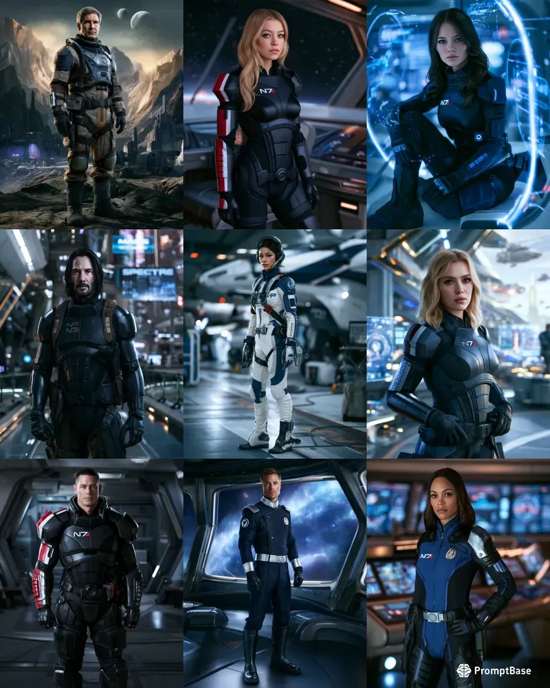 Your Photos As Mass Effect Heroes