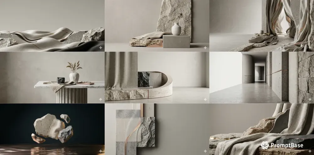 Quiet Luxury Texture Scenes