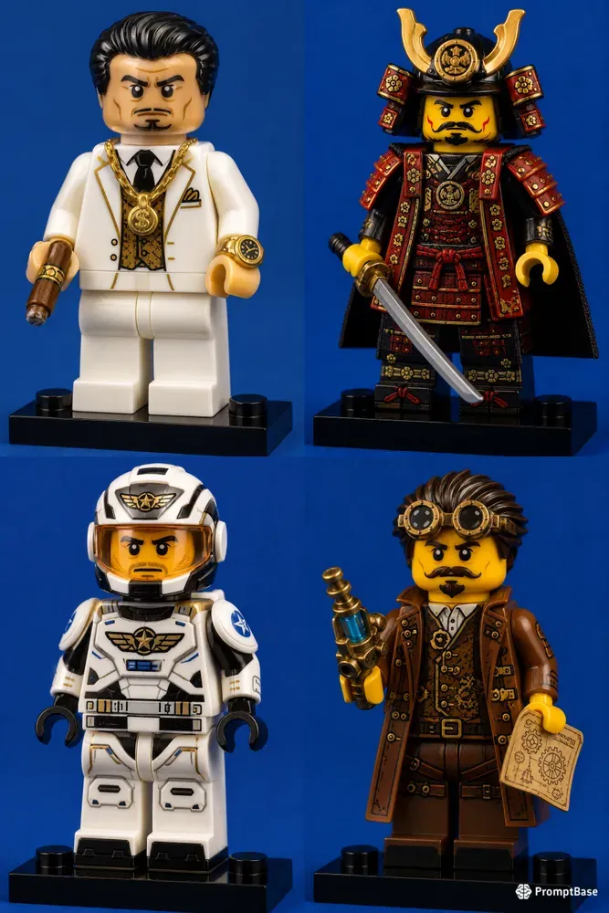Ultimate Lego Minifigure Creator Pros
