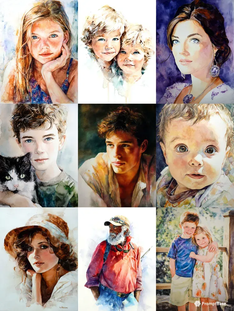 Joyful Art Portraits