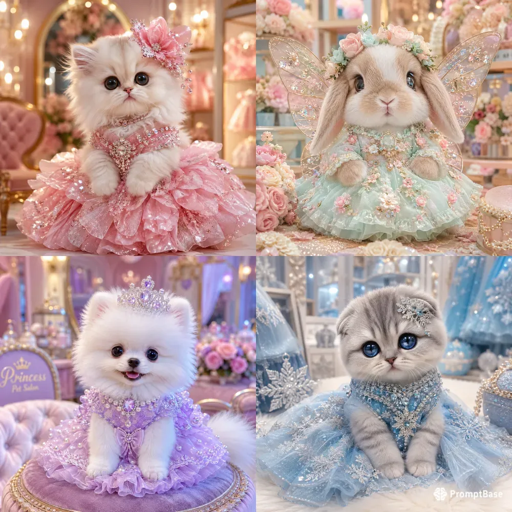 Luxury Fantasy Pet Portraits