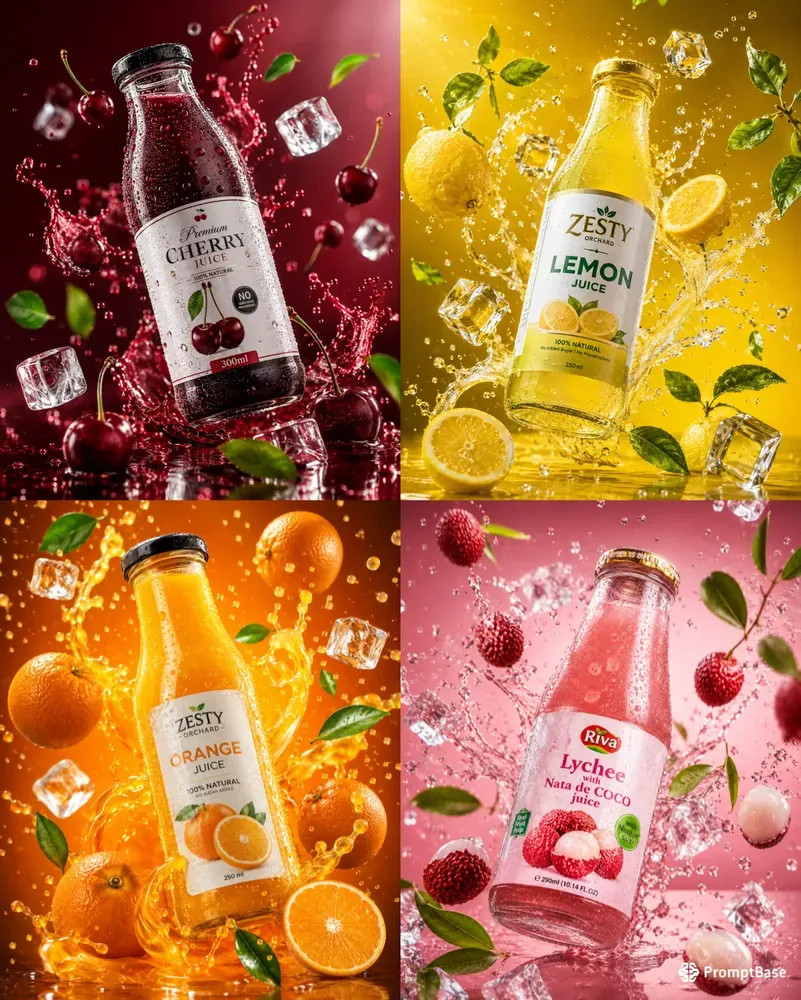 Premium Beverage Photography