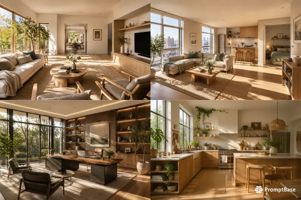 Photorealistic Interior Designs