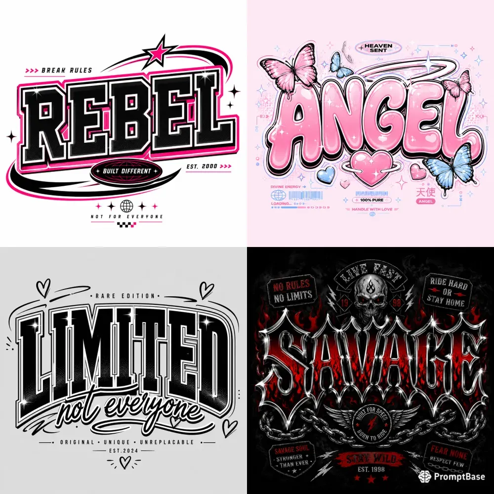 Streetwear Typography