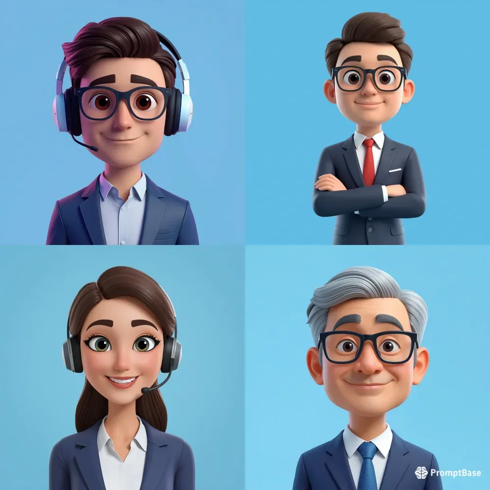 3d Tech Corporate Avatars