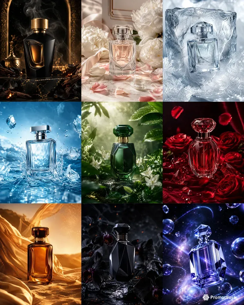Highend Perfume Campaign Photography