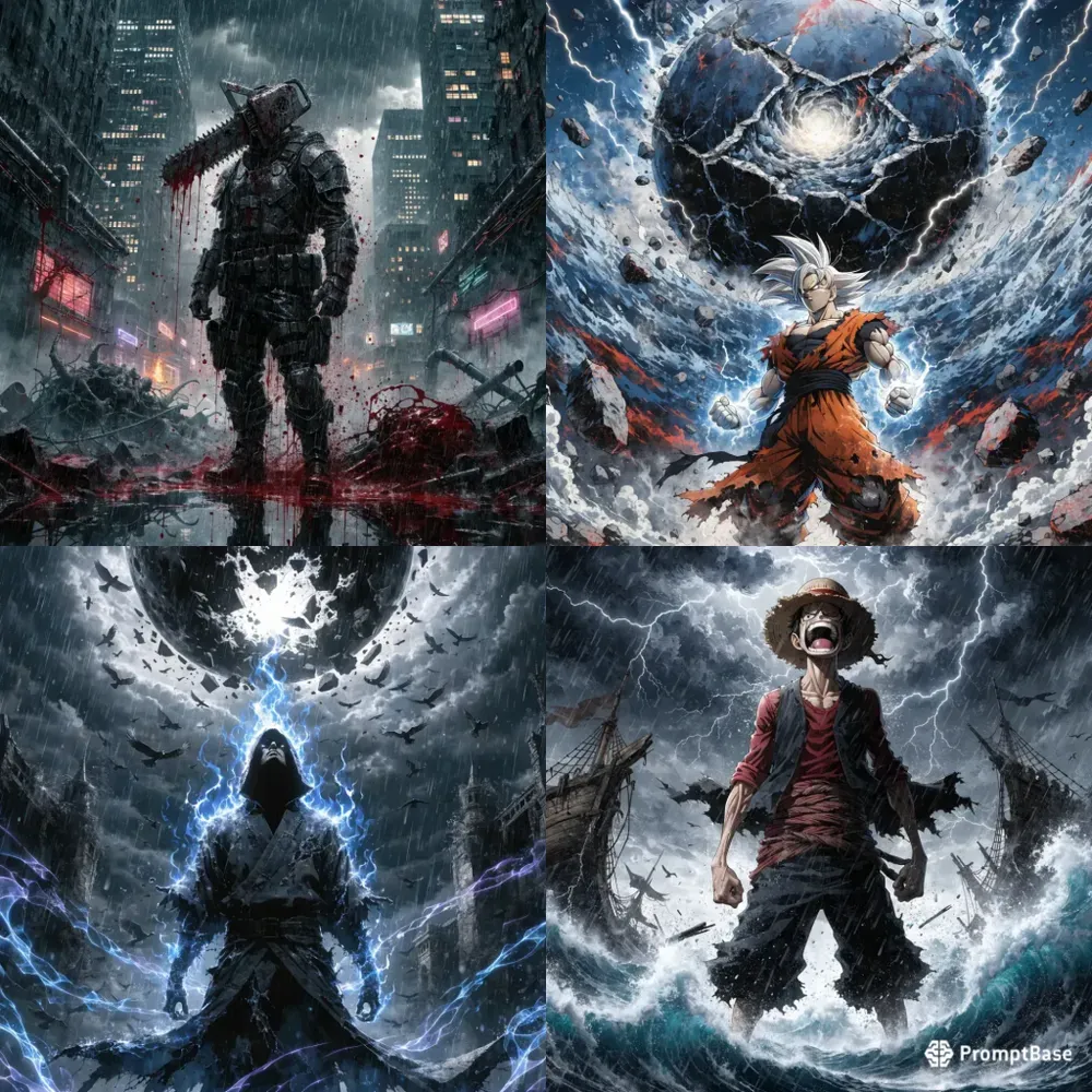 Anime Style Tshirt Designs
