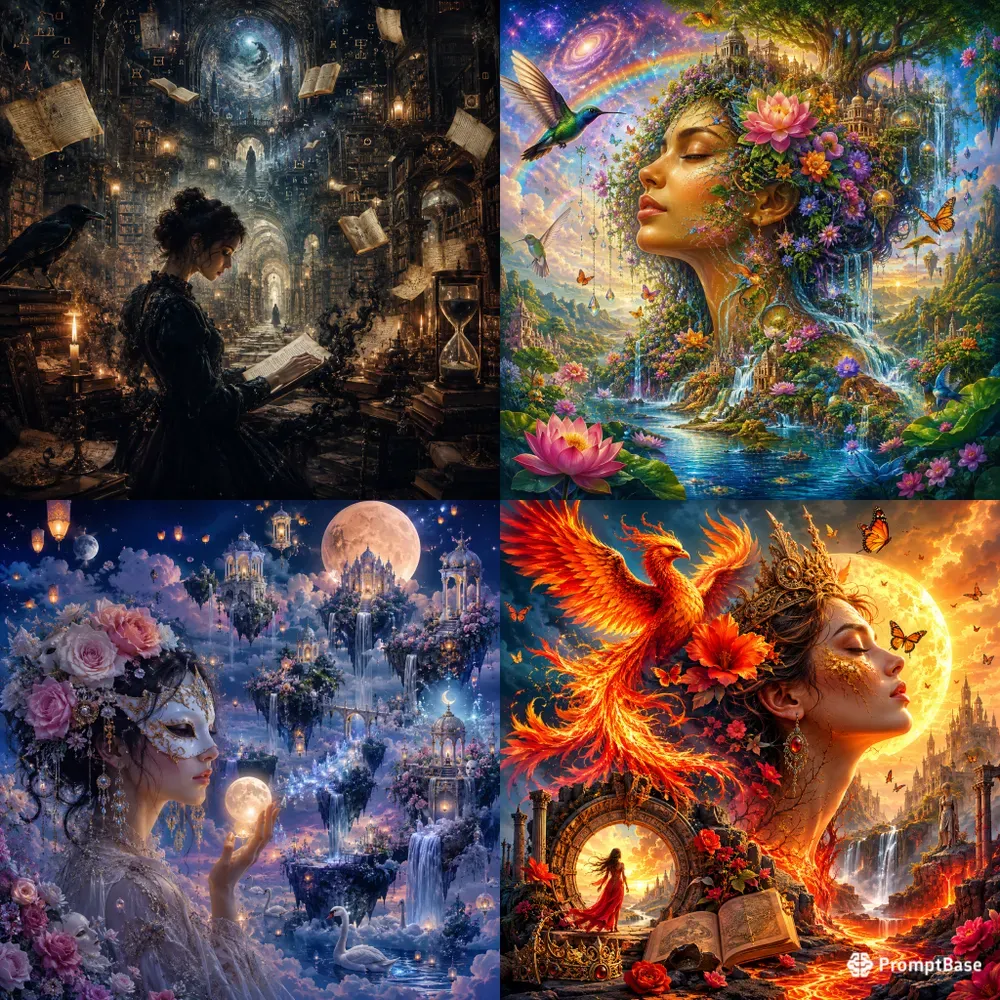 Worlds Within Surreal Inner Universes