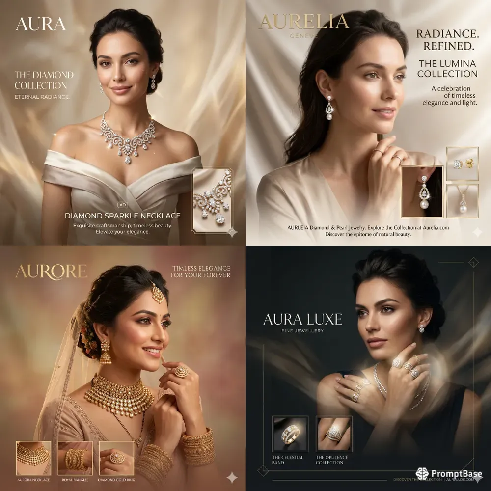 High End Luxury Jewellery Ad Generator