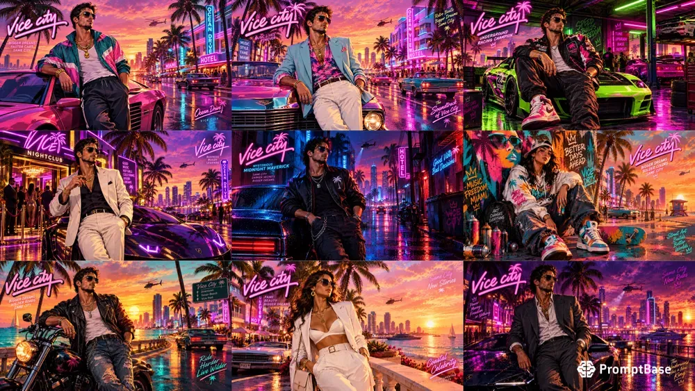 Vice City Character Makeovers