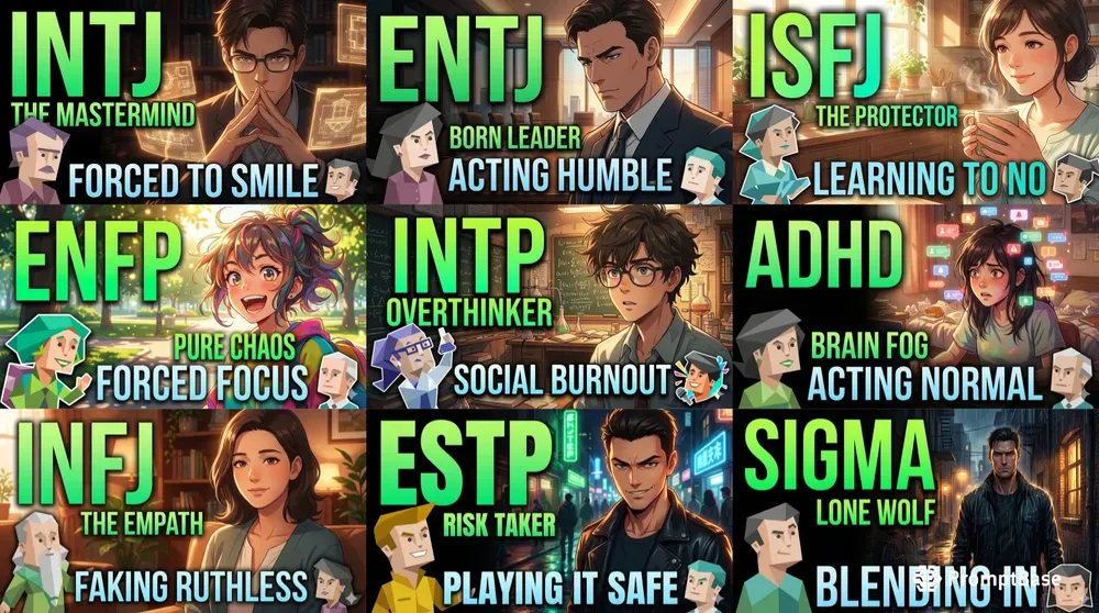 Viral Psychology Anime Thumbnails