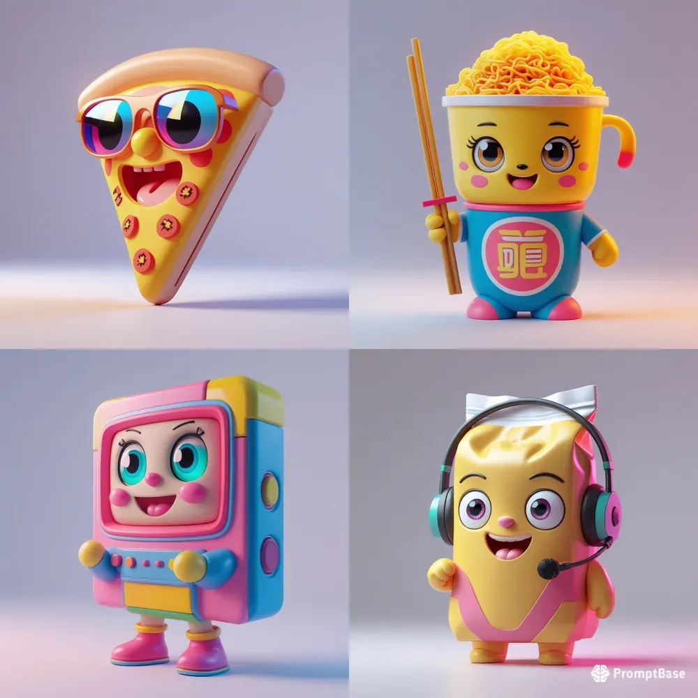 3D Vinyl Merch Kawaii Gamer Fuel