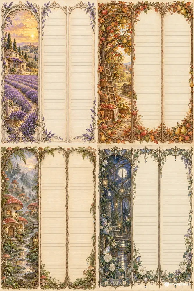 Enchanted Journal Panels