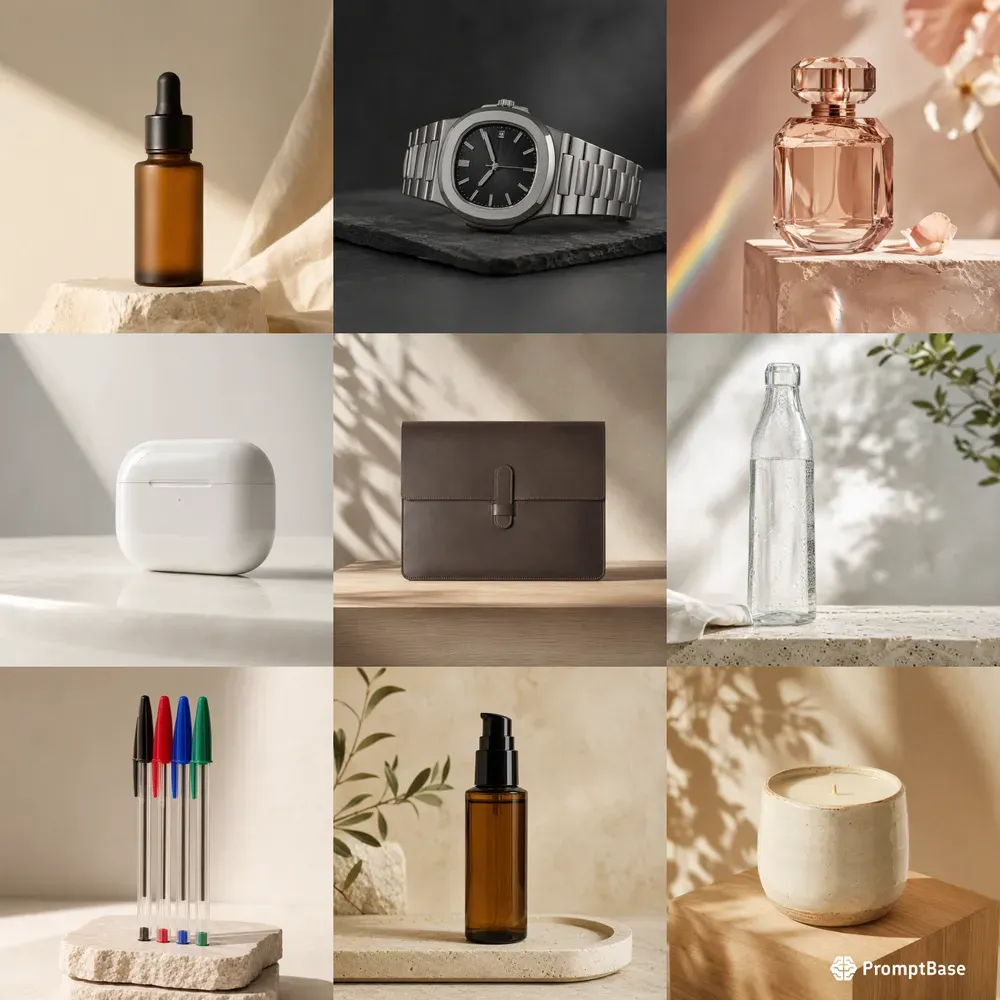 Organic Minimalist Product Mockups