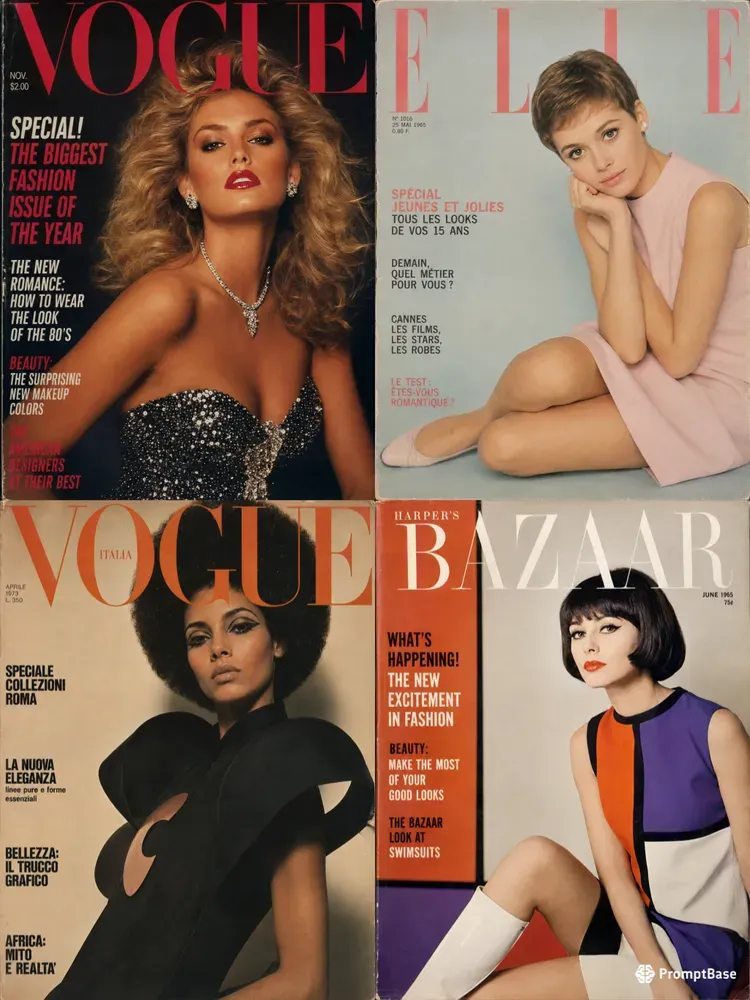Vintage Magazine Cover Generator