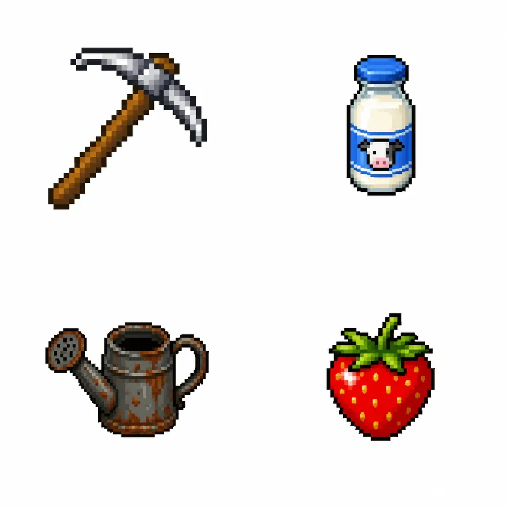 Cozy Pixel Farm Sprites
