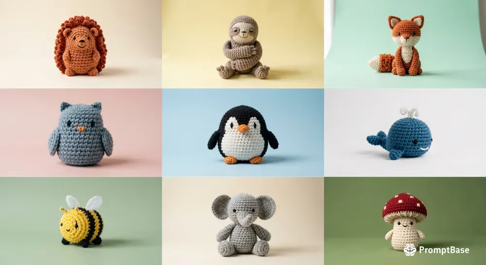 Cute Crochet Figures