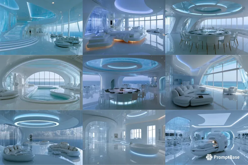 Star Wars Kaminoan Interiors