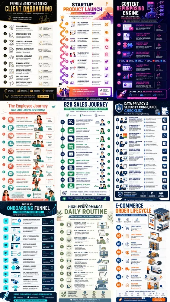 Workflowprocess Infographic Generator
