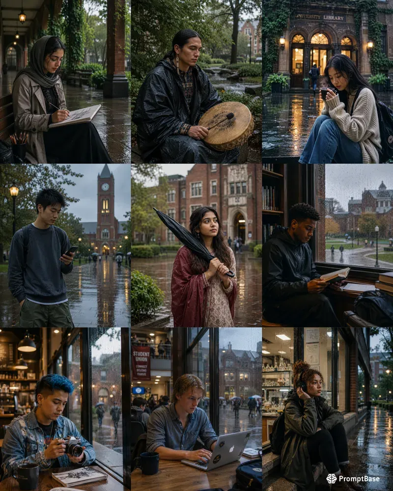 Monsoon College Student Portraits