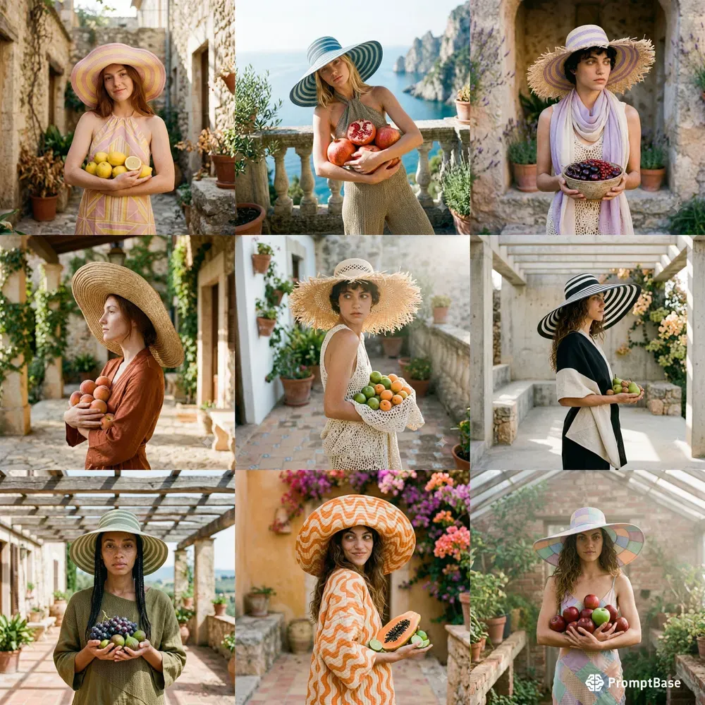 Summer Fashion Editorial Photography