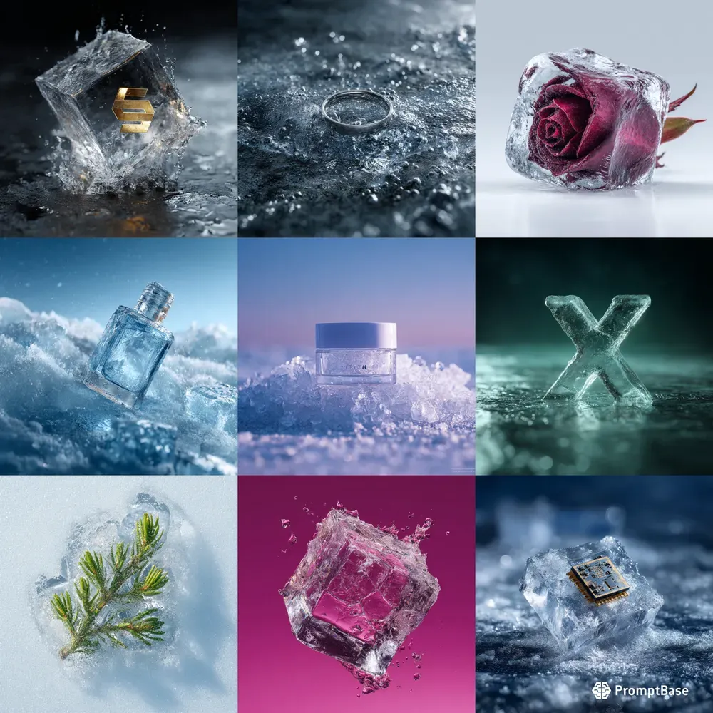 Cryo Brand Magic Ice Photography