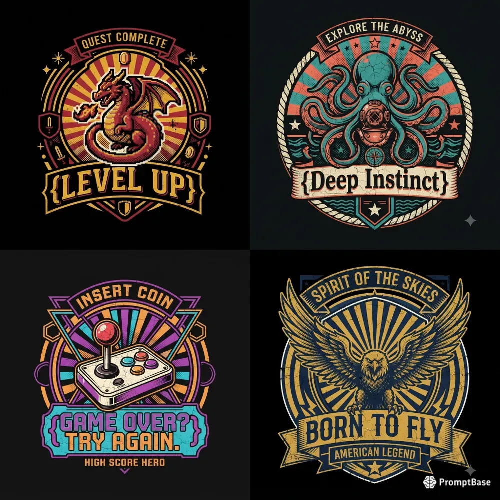 Retro Tee Designs