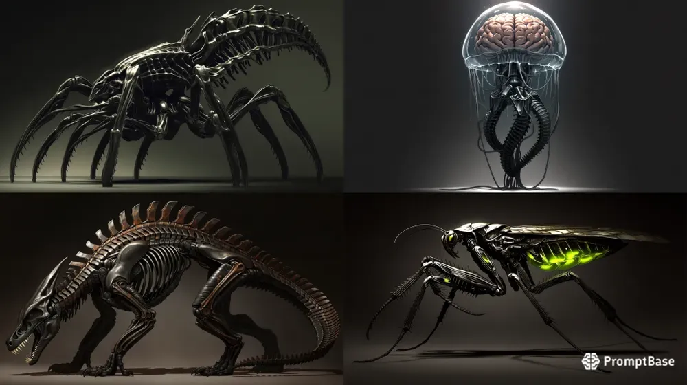 Biomechanical Creature Generator
