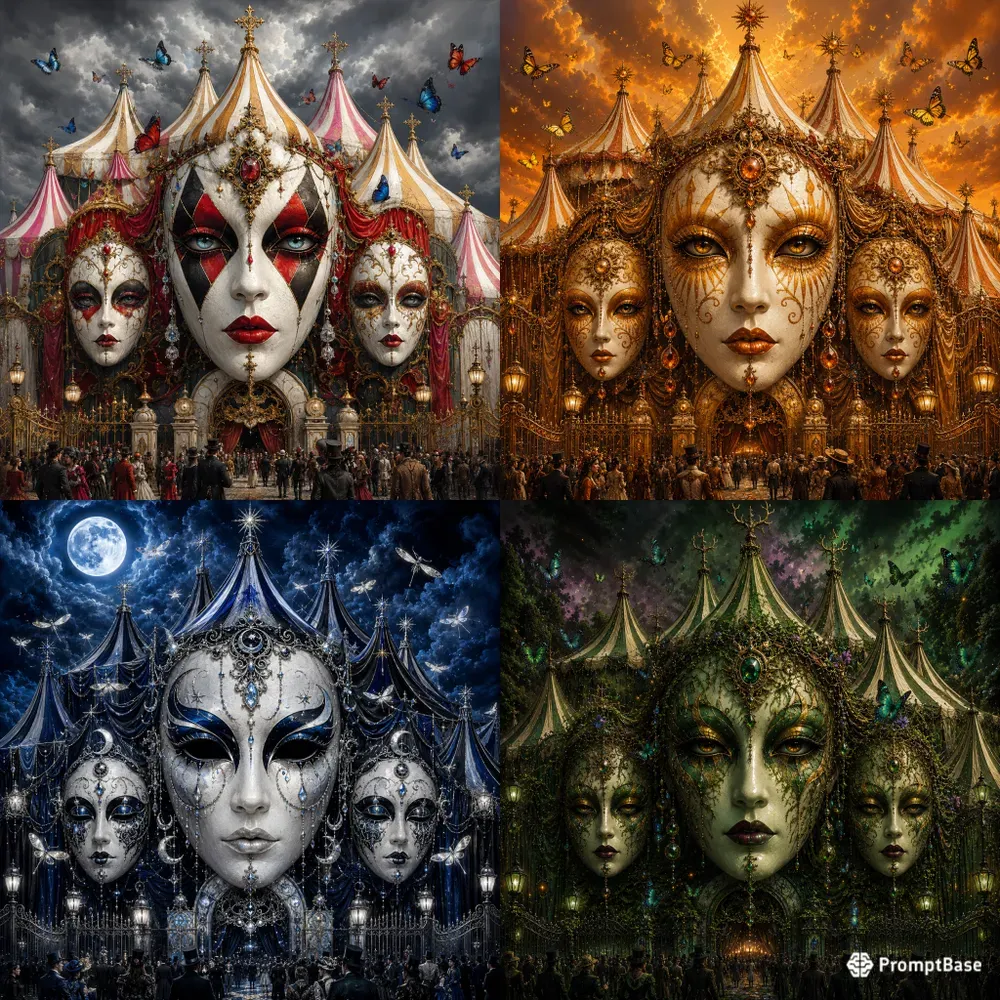 Circus Of Masks