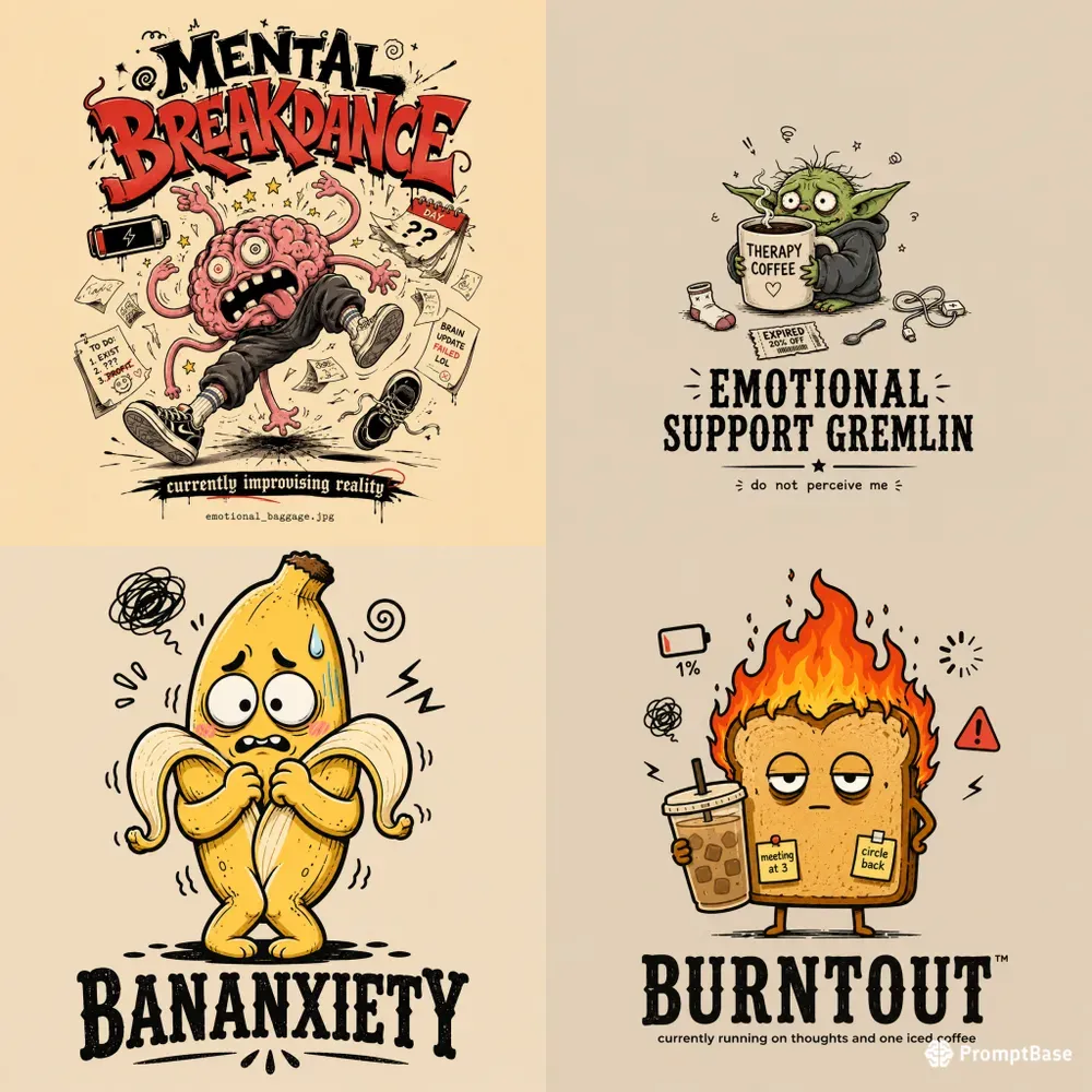 Gen Z Chaos Merch Generator