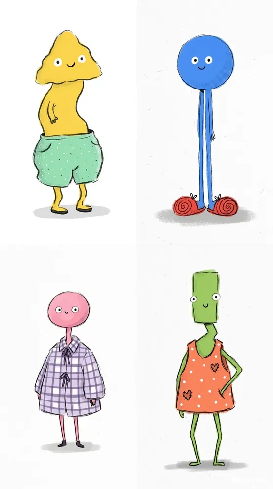 Doodle Character Designs