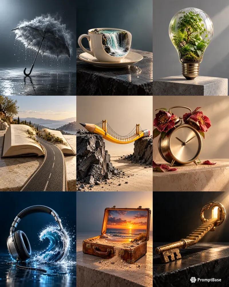 Playful Impossible Object Ads
