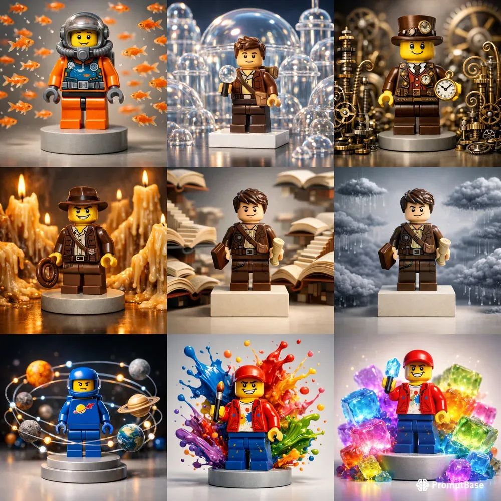Surreal Microworld Minifigures