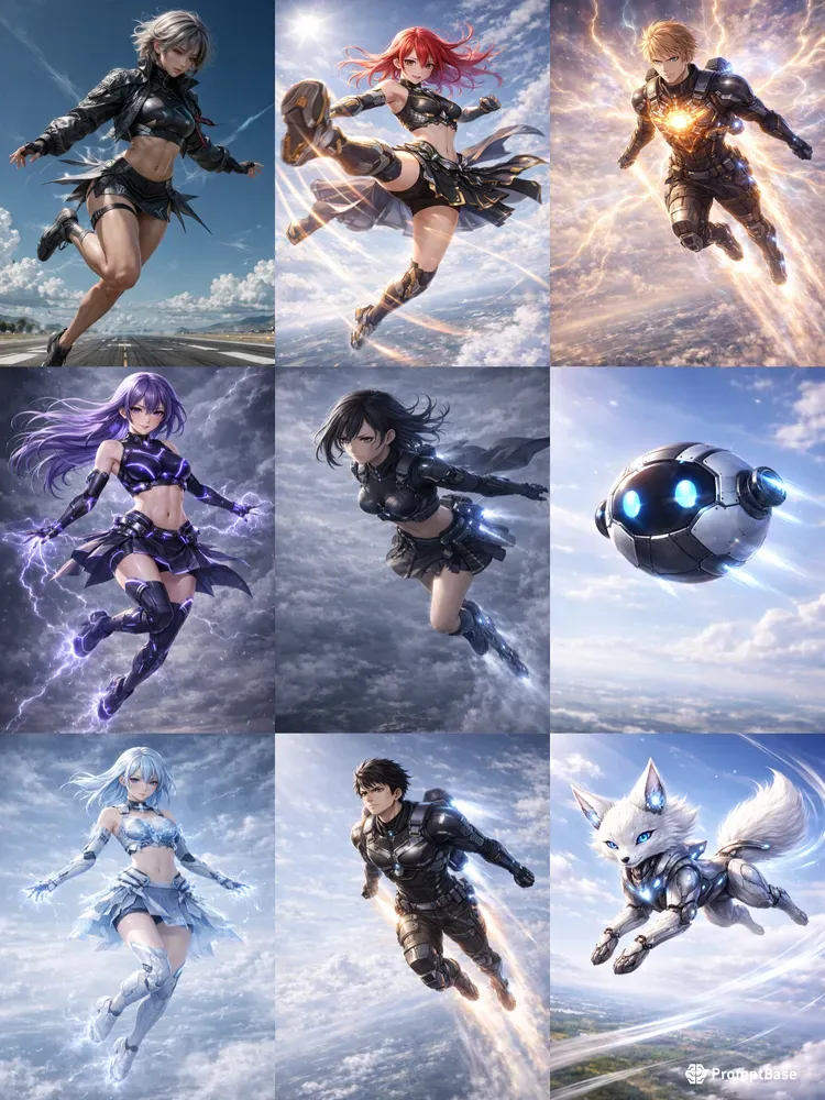 Aerial Mecha Cosplayer Systems