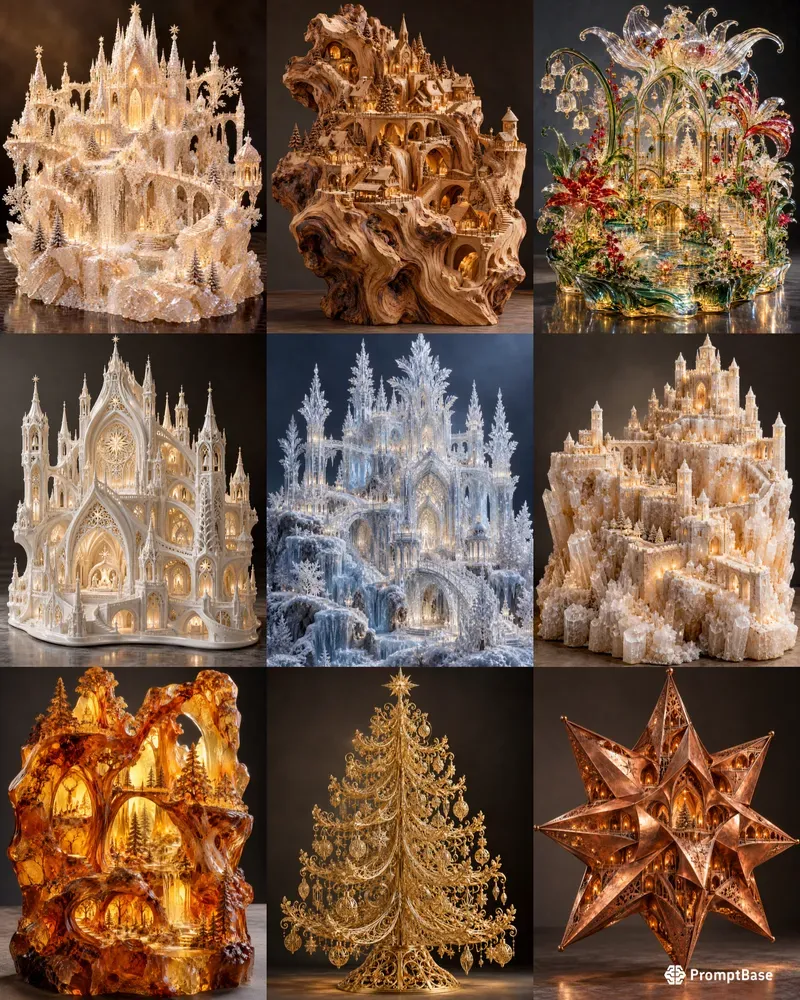 Christmas Material Alchemy