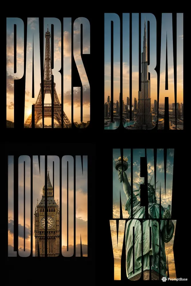Editorial City Travel Posters