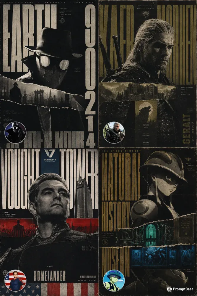 Cinematic Print Posters