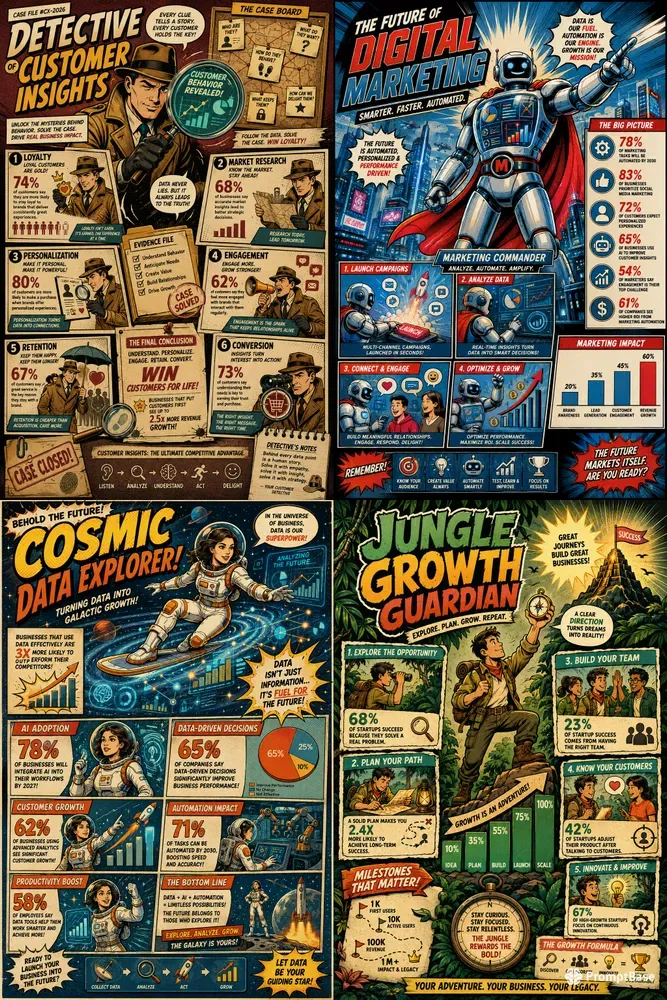 Comicstyle Infographics