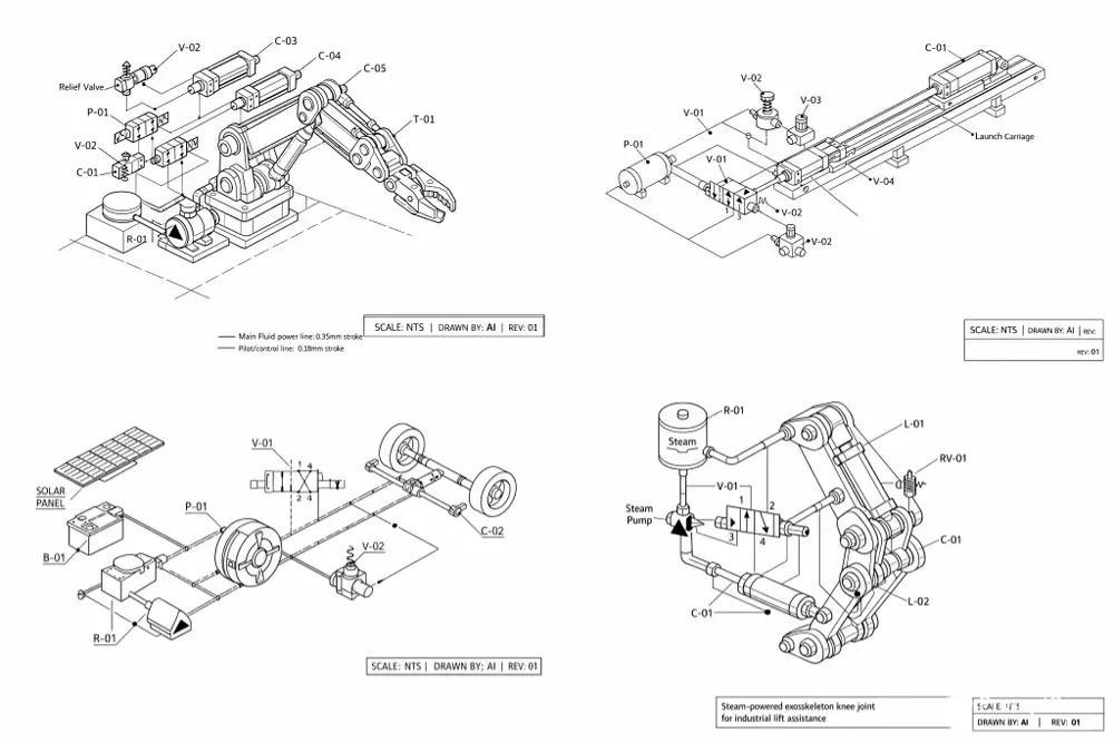 Hydraulic Circuit Schematics Iso 1219 C