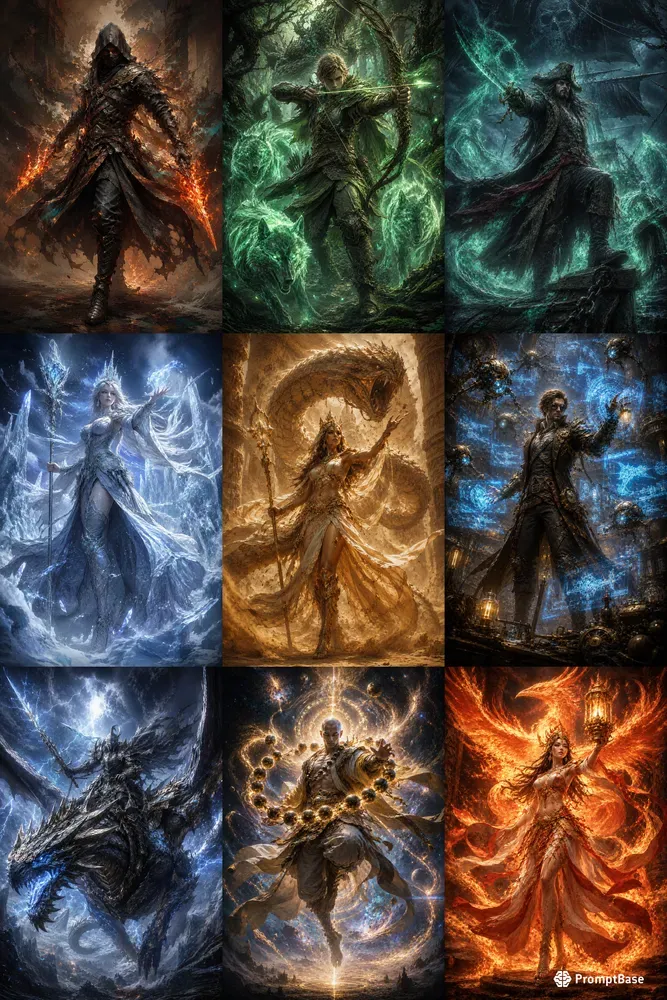 Fantasy Character Concept Art