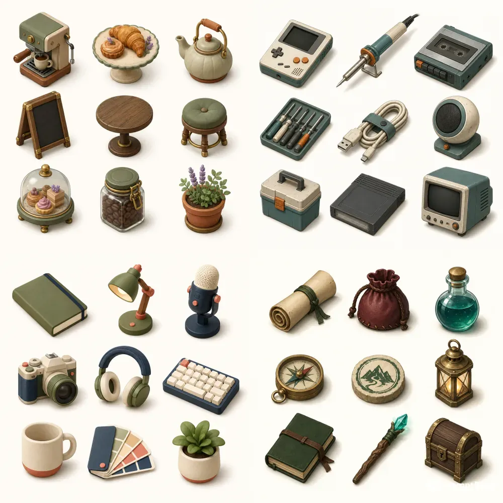Isometric Collection Sheet Generator